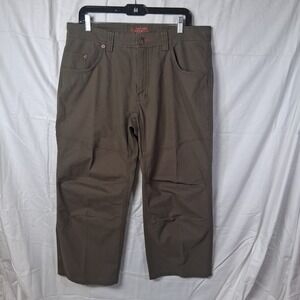 Eastern Mountain Sports Fencemender Pants Mens 36x30 Khaki Olive NWT